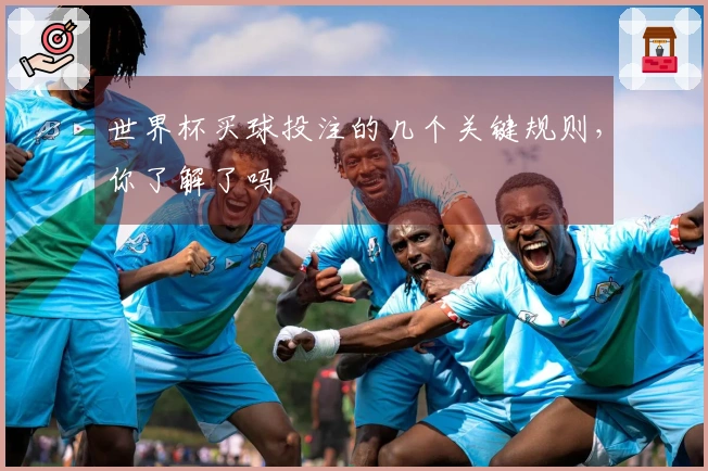 世界杯买球投注的几个关键规则，你了解了吗
