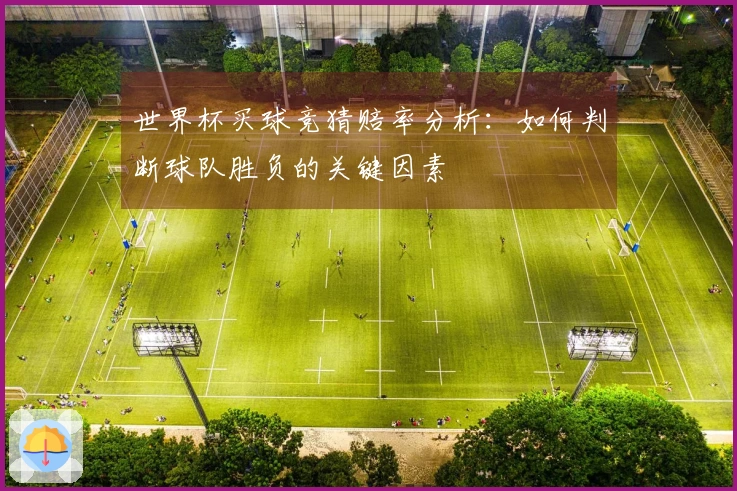 世界杯买球竞猜赔率分析：如何判断球队胜负的关键因素