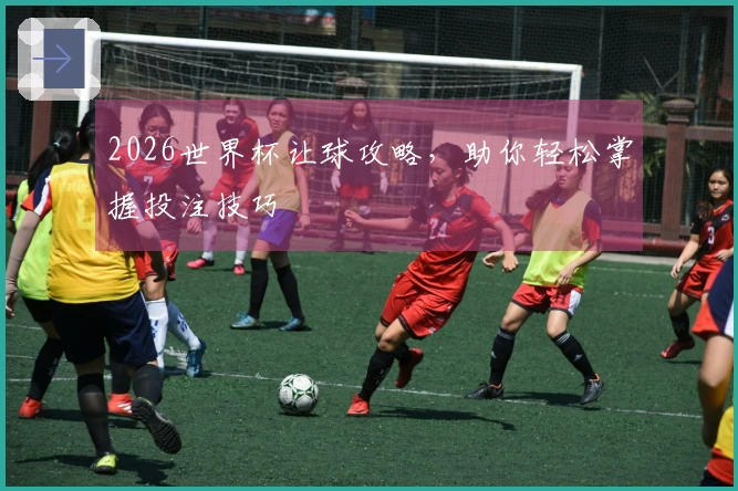 2026世界杯让球攻略，助你轻松掌握投注技巧