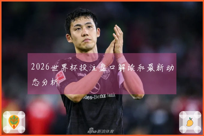 2026世界杯投注盘口解读和最新动态分析